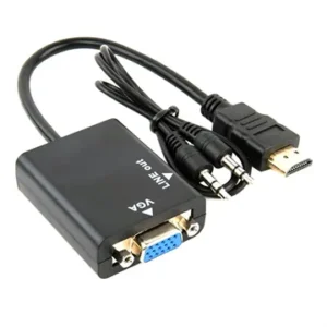 HDMI / VGA Adapter with AUX Cable