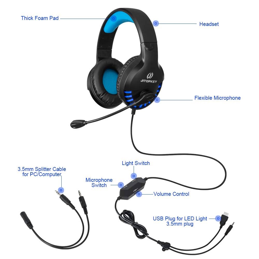 Jitopkey H-30 Gaming Headset - Image 2