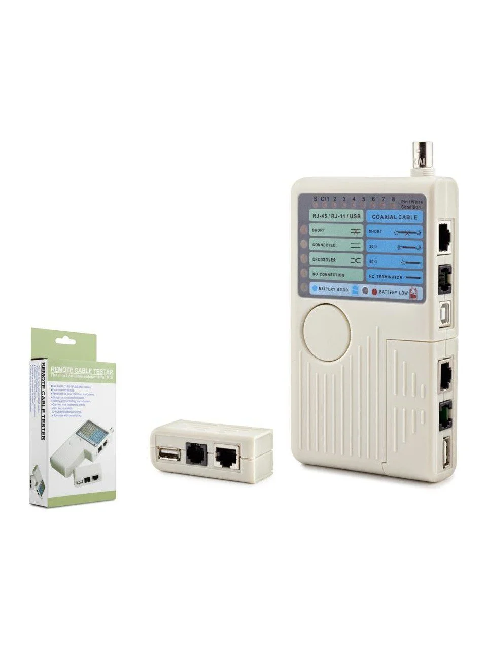 Network Cable Tester with BNC