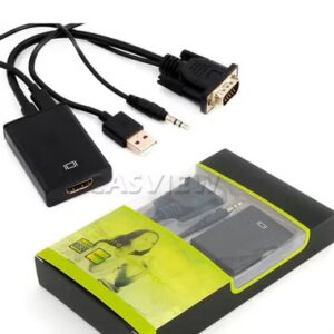 VGA to HDMI with AUX Cable